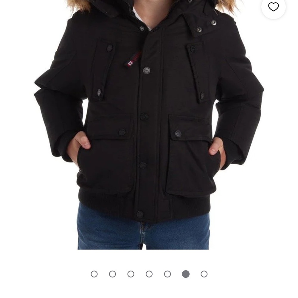 Cozy Black Kids Puffer Jacket